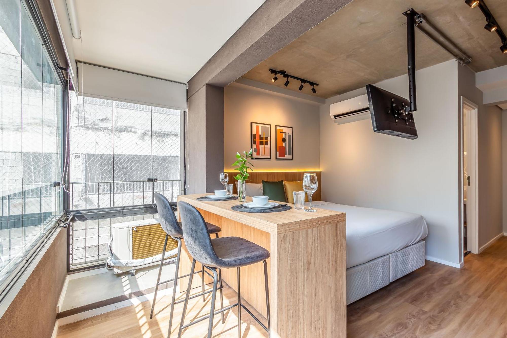 Apartamentos Completos Novos Ao Lado Da Av Paulista E Masp - Next Paulista เซาเปาโล ห้อง รูปภาพ
